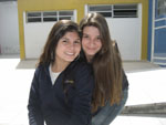 Maria Eduarda Mattos e Gabriela Sena