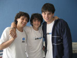 Leonardo Fernandes, Fernando Lotes e Rodrigo Lopes