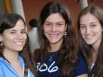 Renata Machado, Rassa Ruschel e Gabriela Lunardi