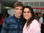 Lucas Bagatim e Gabriela Queiroz