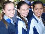 Thaiane Correa, Luiza Maragno e Caroline Bordin