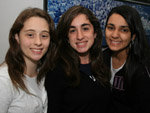 Camila de Oliveira, Thais Hipolito e Maria Eduarda Vieira