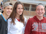 Rafael Hirt, Daniela Reichert e Lucas Brgie