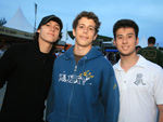 Renan Lecheta, Leonel Causs e Alexandre Simon