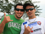 Luiz Henrique e Joelson Cabea