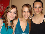 Gislaine Lopes, Giovana Venuth e Maria Julia Bargen