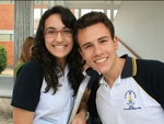 Gabriella Rosa de Abreu e Ademir Ribas