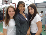 Mara Rodrigues, Melissa Eger e Vanessa Barreiros