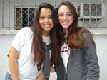 Caroline Vieira e Sara Vieira