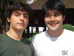 Mathias Boni e Felipe Sucasas