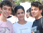 Leonardo Klber, Jlia Correa e Augusto Constantino