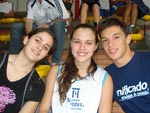 Carolina Brenner, Amanda Echart e Nicolas Santos 