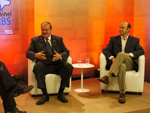 Tlio Milman, Raul Randon (Grupo Randon) e Paulo Veras (Grupo Endeavor)