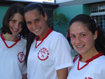 Camila Faccini, Clarissa Iuchno e Giovanna Paiva