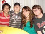 Diego Casas, Pierre Boos , Patricia Hellmann e Potter