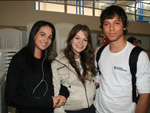 Flvia Lopes, Gisele Palestreri e Alexandre Zagarese