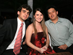 Juliano Galgaro, Julia Dambrs e Zhao Rafael