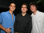 Pedro Oliveira, Marco Aurelio e Rodrigo Berger