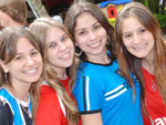 Vanessa Justo, Victria Souza, Ketlyn Griebeler e Gabriela Godoi