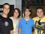 Tulio Marcelo , Vitor Henrique Ramos, Joo Paulo de Souza e Marcelo Stulzer