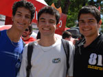 Paulo Henrique Stefanom Matheus Gonalves e Matheus Paludo