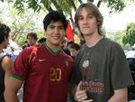 Breno Reis e Jonathan Lowley