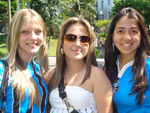 Kellyra Boniatti, Rafaella Bober e Luana Siben