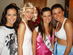 Luana Lima, carolina Sebben, Andrea Angeli e Jssica Santos