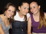 Kimberly Cavalli, Cecile Felippi e Eduarda Vargas