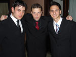 Guilherme De Bastiani, Bruno Rauch e Gregori Manfroi