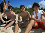 Felipe Gil, Guilherme Pires e Mateus Mello