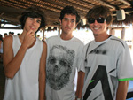 Dier Peperoni, eduardo Soares e Lucas Amorim