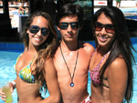 Nathalya Stoianov, Tiago Chineze e isadora Ferreira