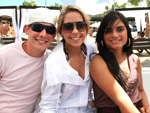 Vitor Chineze, Clarissa Freitas e Luiza John