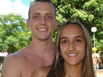 Andr Erichsen e Gabriela Stoll