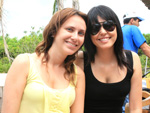 Caroline Nequiritu e Jordana Pires