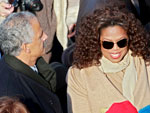 Oprah Winfrey, apresentadora da TV americana e grande apoiadora de Obama durante sua campanha  presidncia