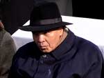 O ex-boxeador Muhammad Ali compareceu  cerimnia