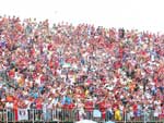 Torcida tricolor faz a festa antes do jogo