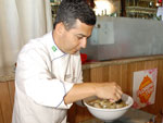 O primeiro Workshop de Gastronomia Local contou com a experincia do premiado chef Jaime Jos de Barcelos