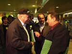 O representante da Farsul Carlos Sperotto (E) e o deputado Pretto em um encontro realizado em 2005 para discutir as dvidas dos arrozeiros gachos