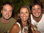 Diego Groisman e Cristiano e Debora Ziegle