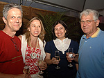 Norberto e Helena Gurziza, Marileine Veiga e Claudio Porto