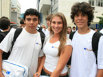 Eduardo Mor Catherine Serau e Renato Bock