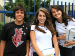 Ayrton Ramos, Ana Jlia Medeiros e Marina Brant