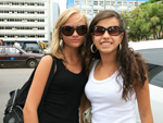 Carolina Rosa e Letcia Juncklaos