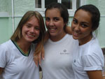 Marina Scharf, Bruna Luiza de Souza e Thas Lobo Fernandes