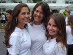 Gabriela Torres, Luana Fuhrmann e Gabriela Borba