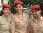 Carolina Siqueira, Marianne Flores e Luyse Nunes