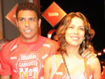 Ronaldo compareceu na Sapuca ao lado da esposa